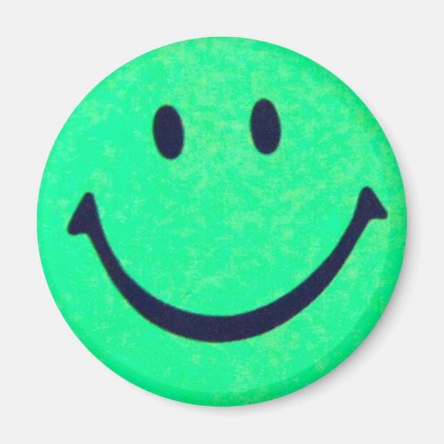 Happy face – Happiness – smiling face Magnet (Front)