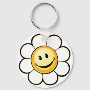 Happy Face Key Ring