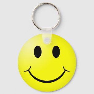 Happy Face Key Ring