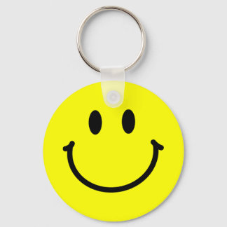 Happy Face Keychain