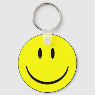 happy face keychain