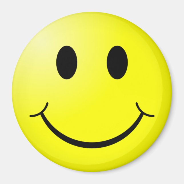 Happy Face Magnet (Front)