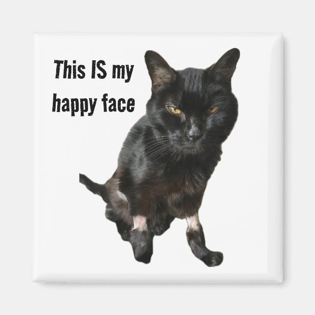 Happy Face Magnet (Front)