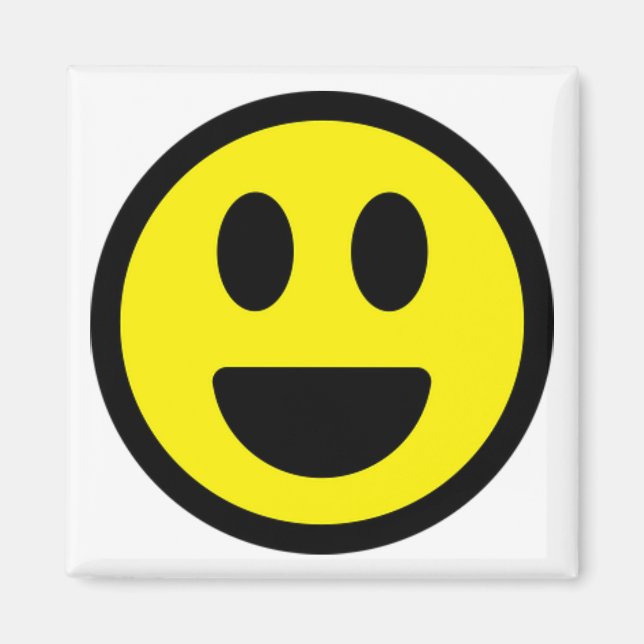 Happy face, magnet, for sale ! magnet (Front)