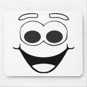 HAPPY FACE MOUSE MAT