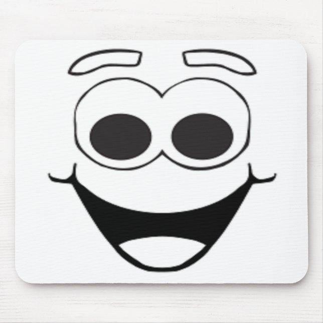HAPPY FACE MOUSE MAT (Front)