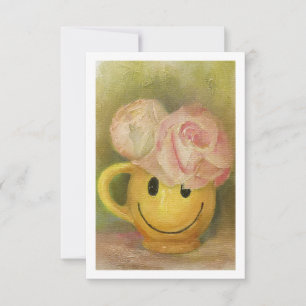 Happy Face Mug Card