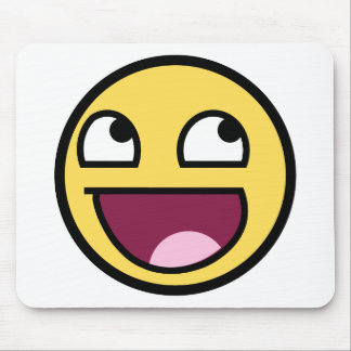 happy face mug mouse mat
