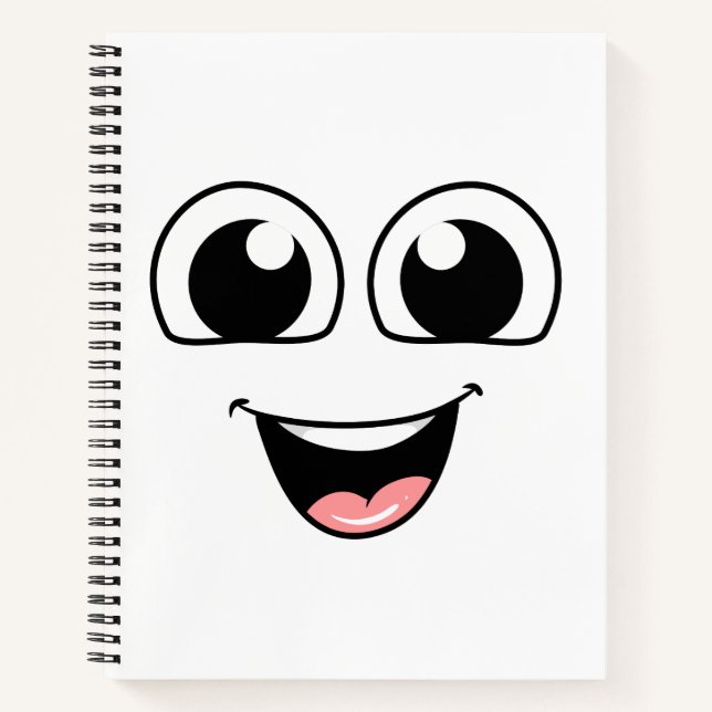 Happy face Notebook (Front)