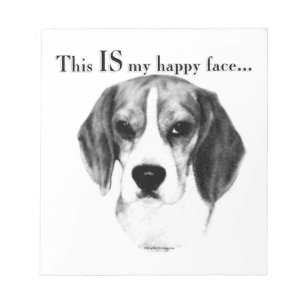 Happy Face Notepad