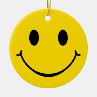 Happy Face ornament