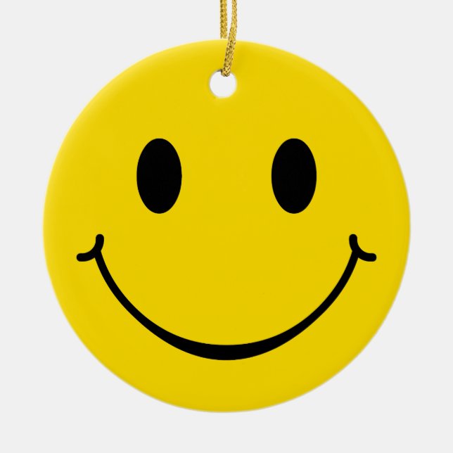 Happy Face ornament (Front)