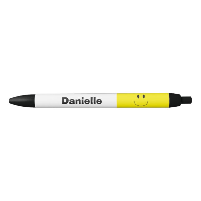 "Happy Face" Personalised Pen (Front)