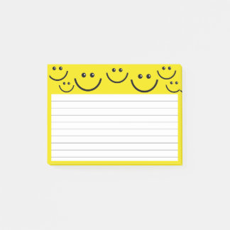 Happy Face Post-it Notes