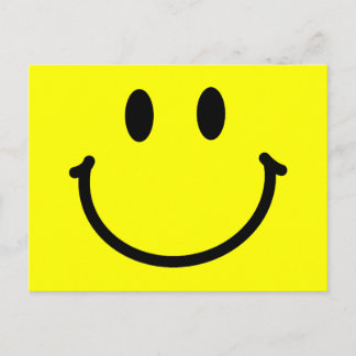 Happy Face Postcard