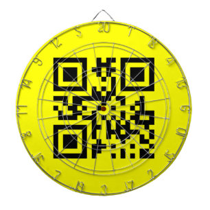 Happy Face -- QR Code Dartboard