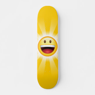 Happy Face Smiley Emoji Skateboard