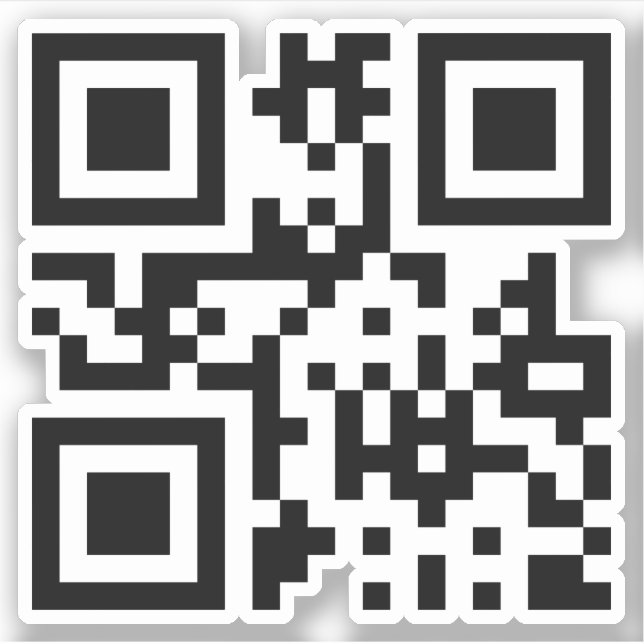 ☺ Happy Face Smiling Emoji -- QR Code (Front)