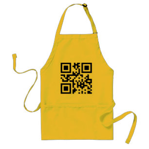 ☺ Happy Face Smiling Emoji -- QR Code Standard Apron