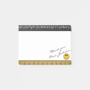 Happy Face Post It Notes Sticky Notes Zazzle Uk