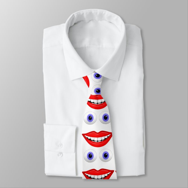 Happy Face Tie (Tied)