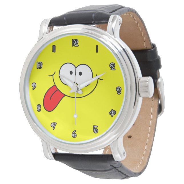 Happy Face  Watch (Angled)