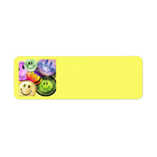 HAPPY FACES Address Labels
