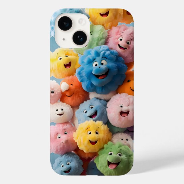 happy faces Phone Cases iPhone (Back)