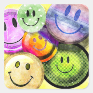 HAPPY FACES Stickers