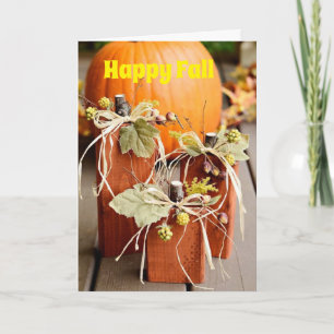 HAPPY "FALL BIRTHDAY" AS YOUR AGE "RISES" CARD