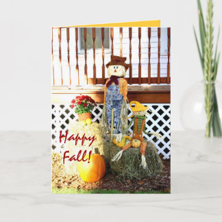 Happy Fall! Card