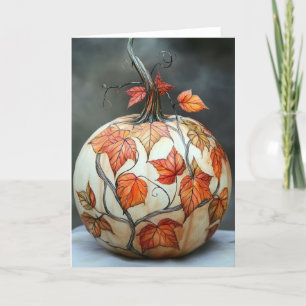 Happy Fall Card, Fall Card, Fall Season Card