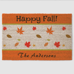 Happy Fall - Colourful Autumn Leaves