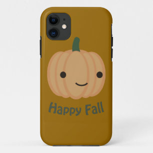 Happy Fall - Cute Pumpkin iPhone 11 Case