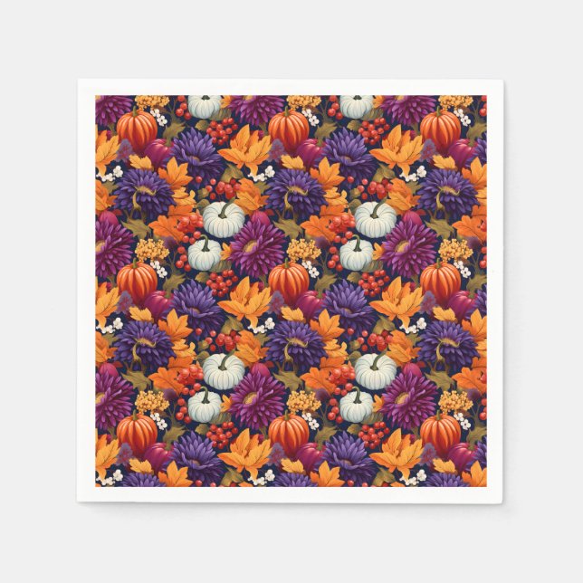 Happy Fall Harvest  Napkin (Front)