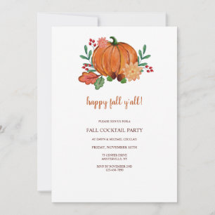Happy Fall Invitation