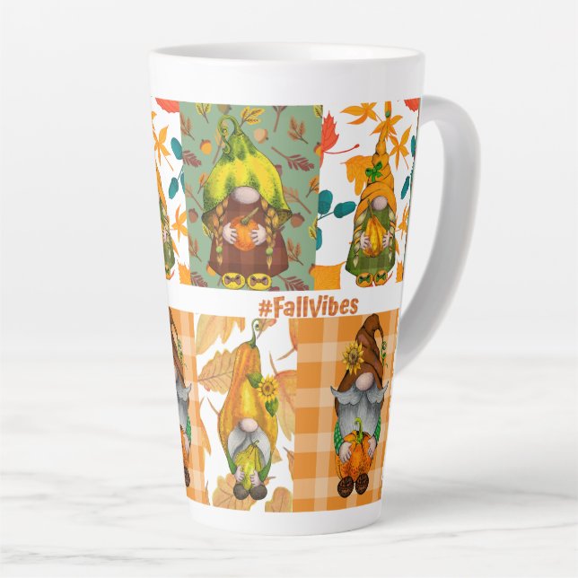 happy fall latte mug (Right Angle)