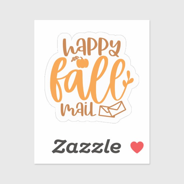Happy Fall Mail (Sheet)