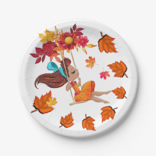 Happy Fall Paper Plates