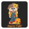 Happy Fall scarecrow Seasonal sticker