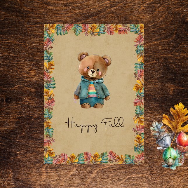 Happy Fall Seasonal Card (Creator Uploaded)