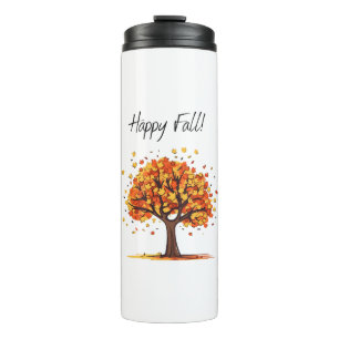 Happy Fall! Thermal Tumbler