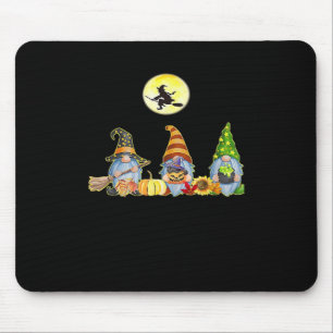 Happy Fall Y’all Cute Halloween Gnomes It’s Fall Y Mouse Mat