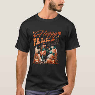 Happy Fall Y all Fall Autumn Pumpkin Spice Coffee T-Shirt