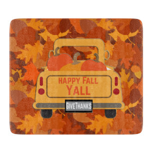 Happy Fall Yall - 1 Cutting Board