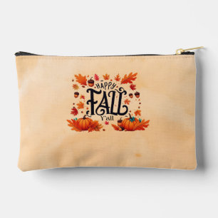 Happy Fall Y'all classic  Accessory Pouch