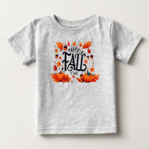 Happy Fall Y'all classic Baby T-Shirt