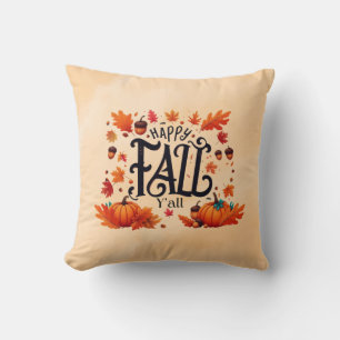 Happy Fall Y'all classic Cushion