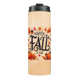 Happy Fall Y'all classic  Thermal Tumbler