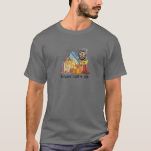 Happy Fall Yall Cute Rottweiler Pumpkin Decoration T-Shirt